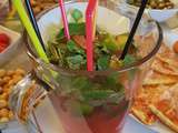 Mojito fraise (sans alcool)