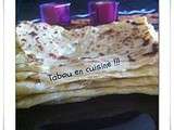 Msemen: crêpe feuilletée marocaine