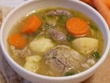 Soupe de viande et légumes à la sénégalaise