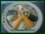 Couscous au cabillaud