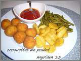 Croquettes de poulet