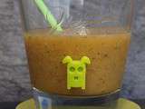 Petit smoothie banane/kiwis qui réveille les papilles