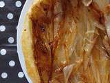 Tatin d' Oignons de Trébons, miel de montagne et vinaigre balsamique