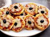 Mini pizzas à la pâte extra moelleuse