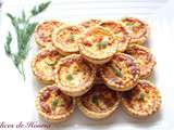 Mini quiche au saumon