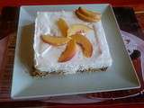 Cheesecake aux nectarines