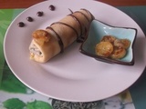 Crêpes bananes-chocolat