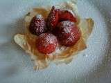 Paniers de fraises