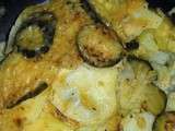 Gratin de pomme de terre courgette