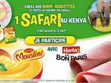 Jouez avec Mousline et tentez de gagner un safari au Kenya