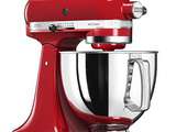 Notre avis sur le robot pâtissier rouge Kitchenaid 5KSM125EER