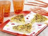 Quiche lorraine aux courgettes