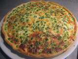 Quiche jambon/petits pois