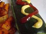 Hot dog de courgette