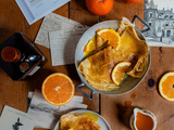 Crêpes Suzette véganes