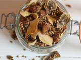 Grawnola (granola cru) au deshydrateur