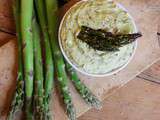 Houmous aux asperges vertes rôties