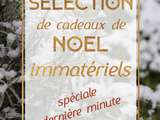 Idées de cadeaux de Noël immatériels, spéciale dernière minute