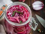 Pickles d’oignons rouges