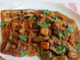 Pour un Noël végane : Irish Stew (ragoût à la bière) & gaufres de pommes de terre