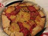 Tarte rustique aux tomates