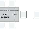 8 Person Dining Table Dimensions