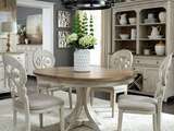 Farmhouse Pedestal Table