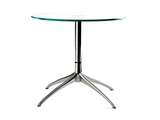 Round Glass Top Table