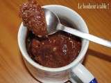 Mug cake au chocolat