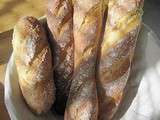 Baguettes maison rapides, economiques et bleuffantes