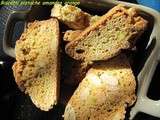 Biscotti pistache amandes orange