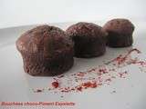 Bouchees fondantes choco-piment espelette