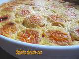 Clafoutis abricots coco