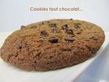 Cookies tout chocolat