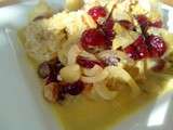 Curry de poulet cranberries granny