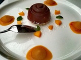 Domes mousse coco citron vert insert mangue coulis