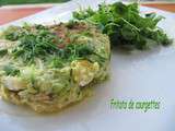 Fritatta de courgettes