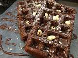 Gaufres facon brownies