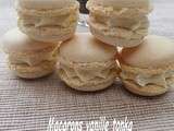 Macarons vanille tonka coques cook'in