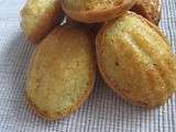 Madeleines vanille citron