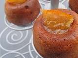 Mini-gateaux carottes noisettes confiture orange