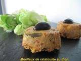 Moelleux ratatouille thon semoule