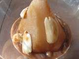 Poire en robe de carambar...... pas raisonable!!!! invitation pour decouvrir un metier dans le loisir culinaire