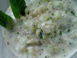 Raita de concombre....du jardin..au cook'in