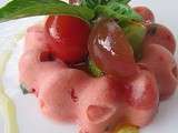 Sorbet tomates basilic