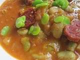 Soupe paysanne feves chorizo