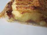 Tarte file pommes marron cannelle un delice