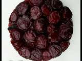 Tatin de cerises noires