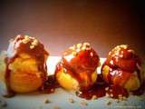 Profiteroles au chocolat