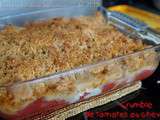 Crumble de tomates au chèvre